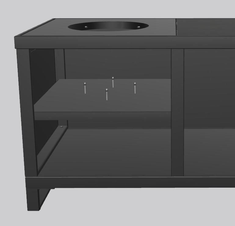 Plank Kamado Left (EU)