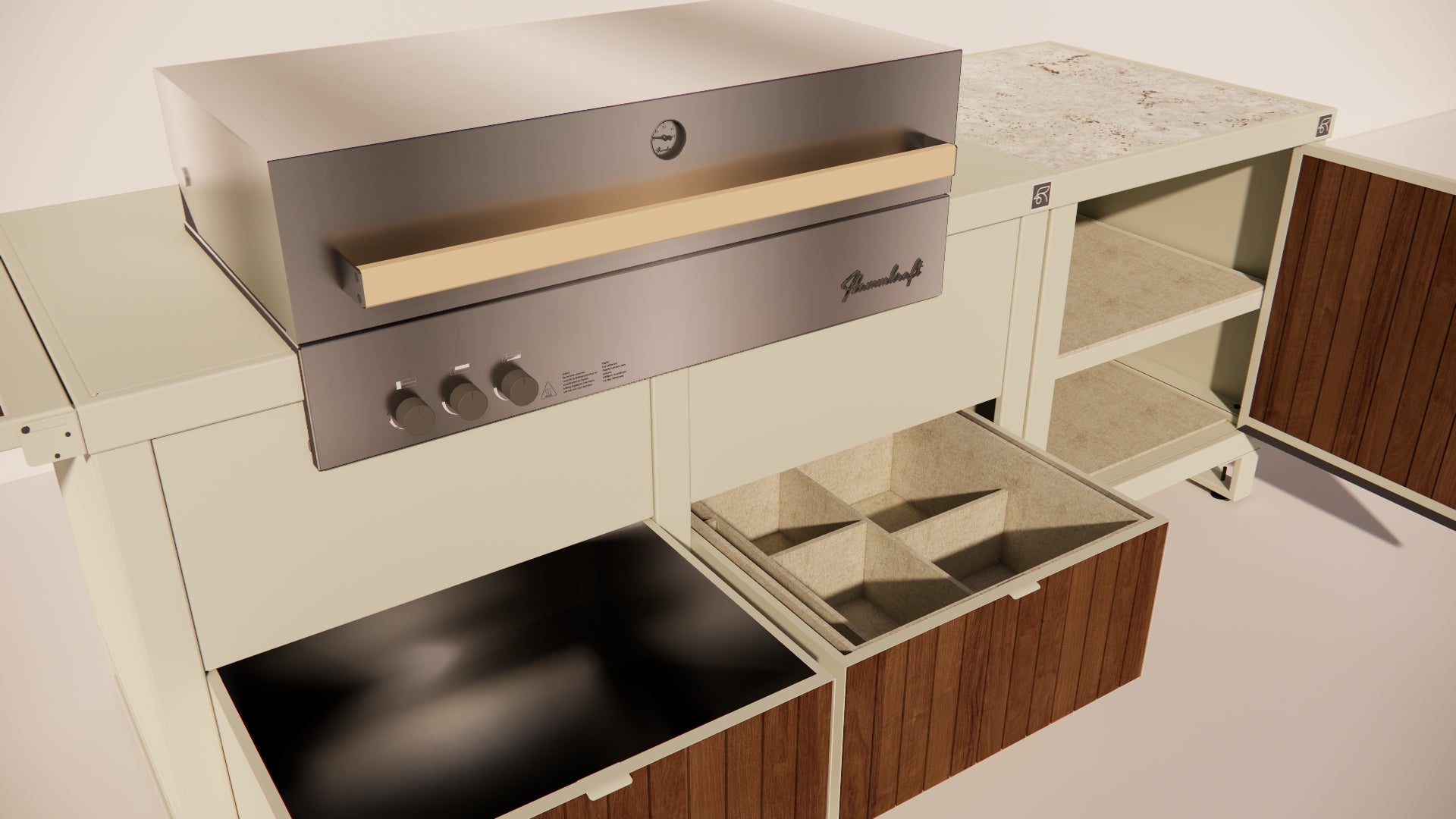 Gasgrill | Aufbau 6