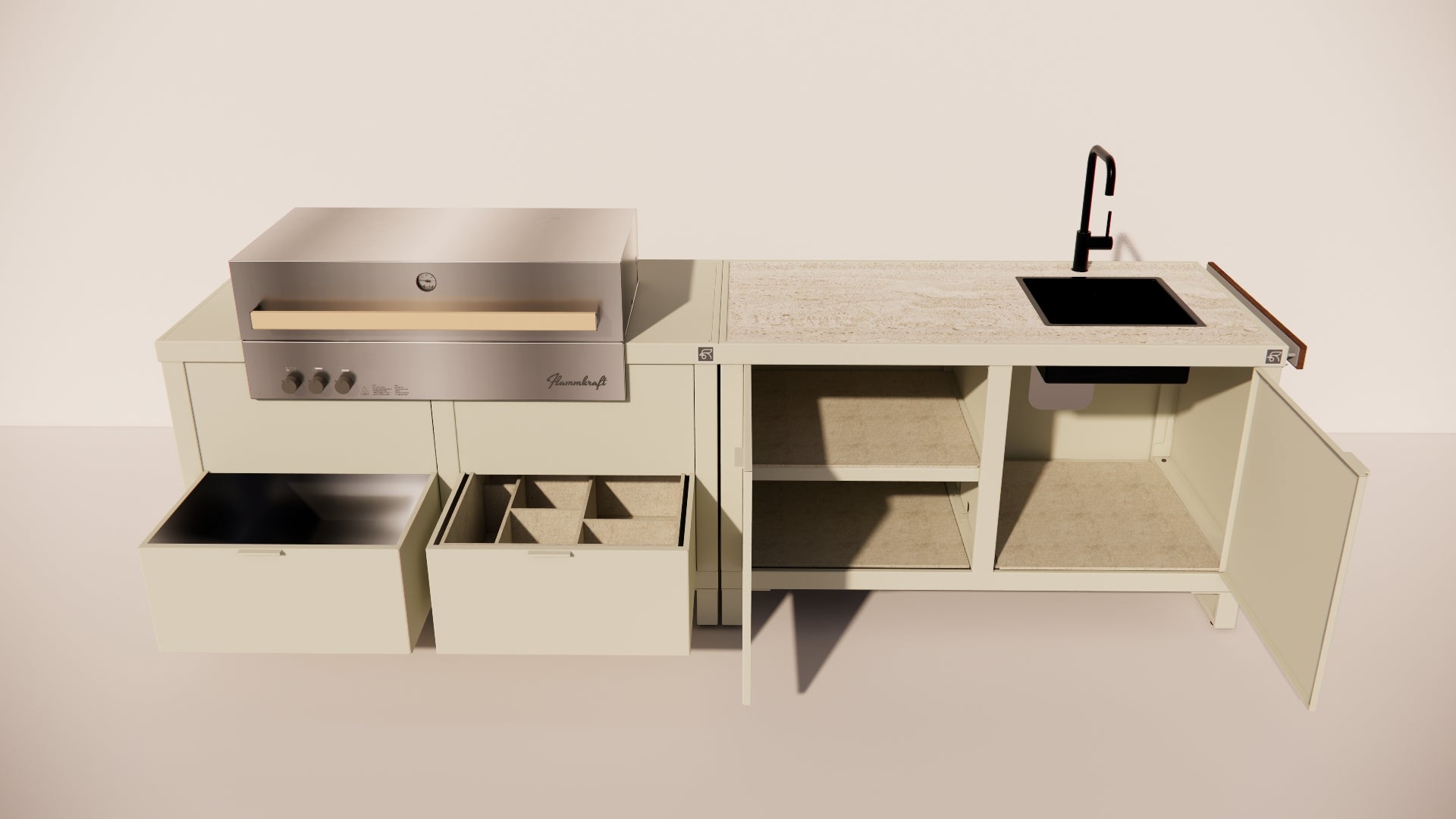 Gasgrill | Aufbau 7