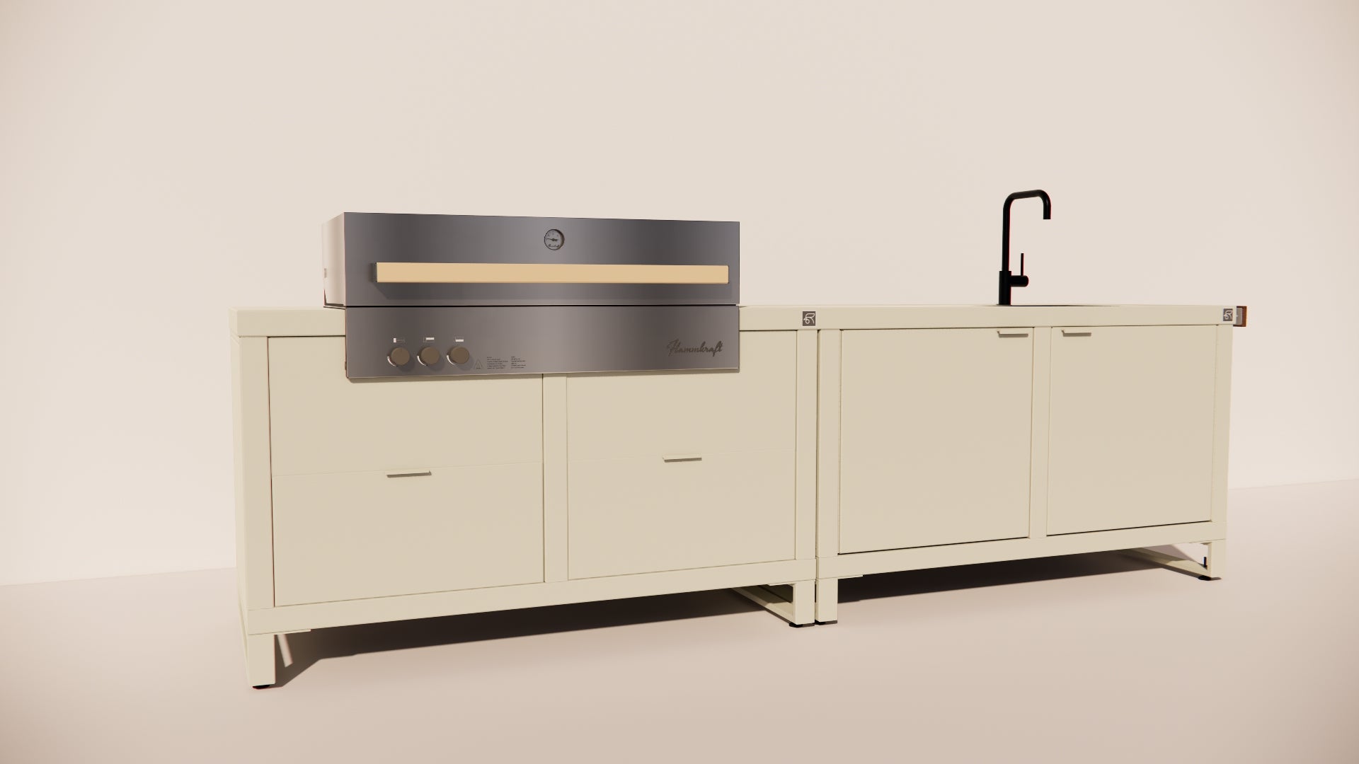 Gasgrill | Aufbau 7