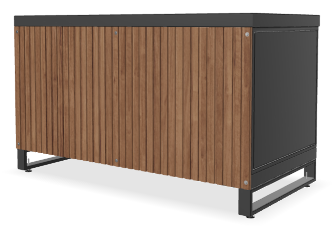 Achterwand Fraké Duo (NL)