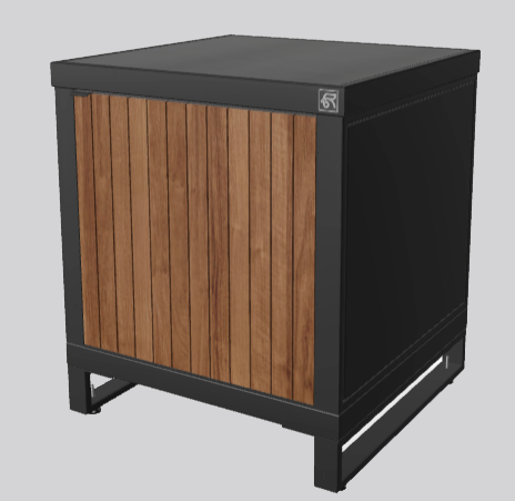 Single Door Wood (right)