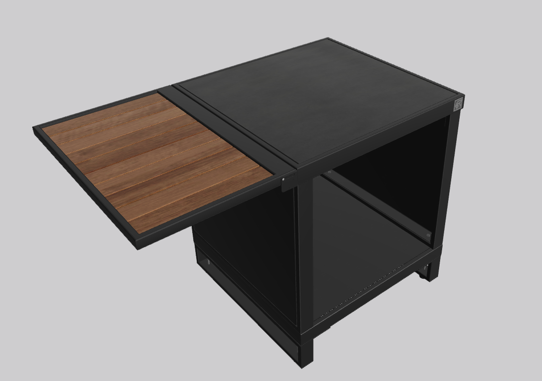 Folding table (left) (NL)
