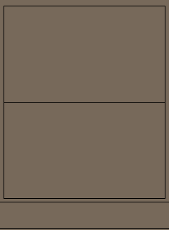 Allure Schrank mit 2 Schubladen 70x70cm
