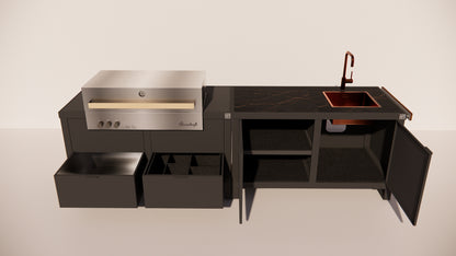 Gas BBQ | Opstelling 3