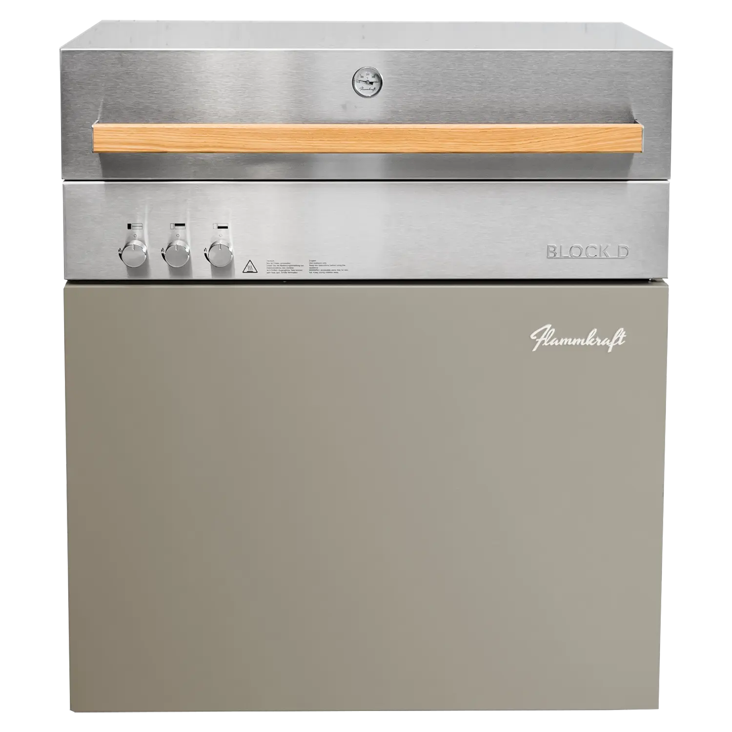 Flammkraft BLOCK D (Gen. 5) Built-in grill
