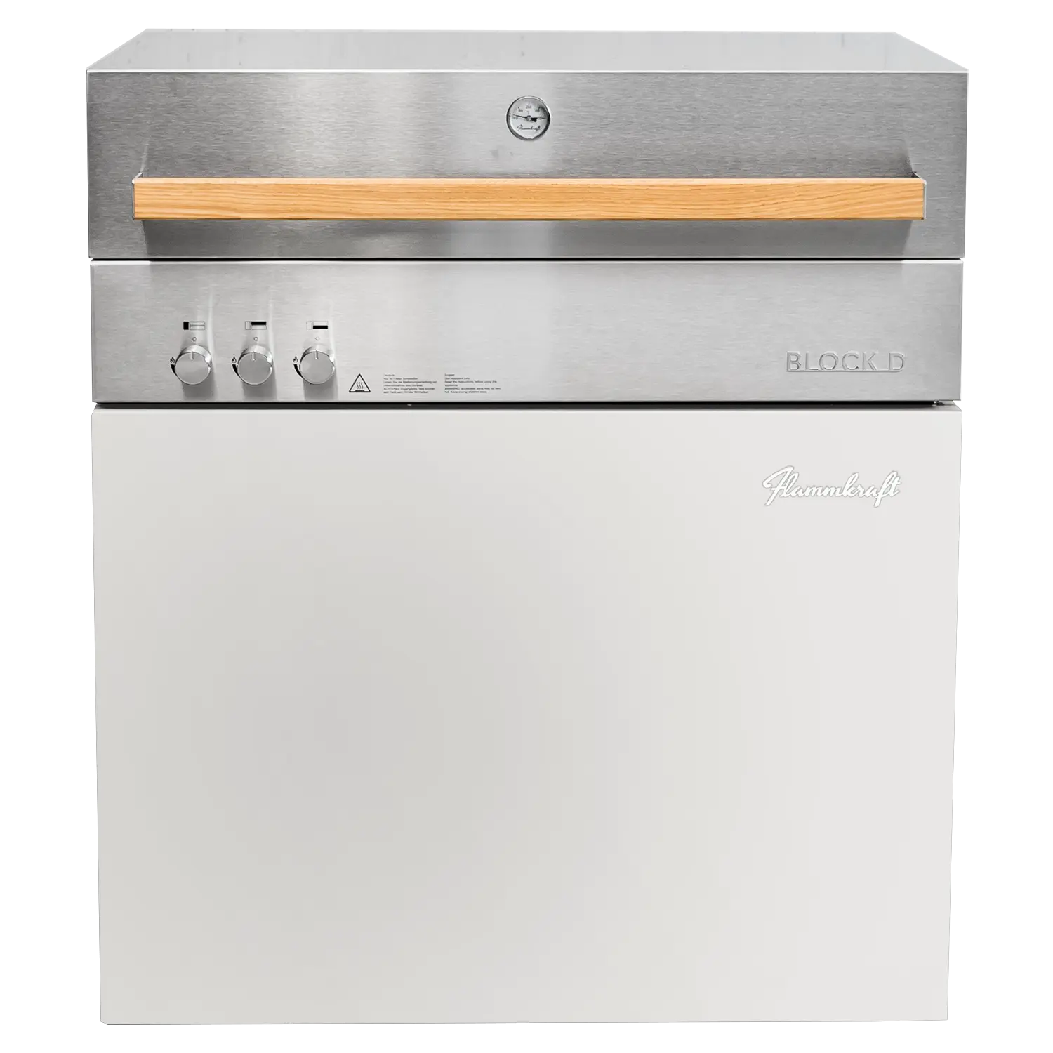 Flammkraft BLOCK D (Gen. 5) Built-in grill