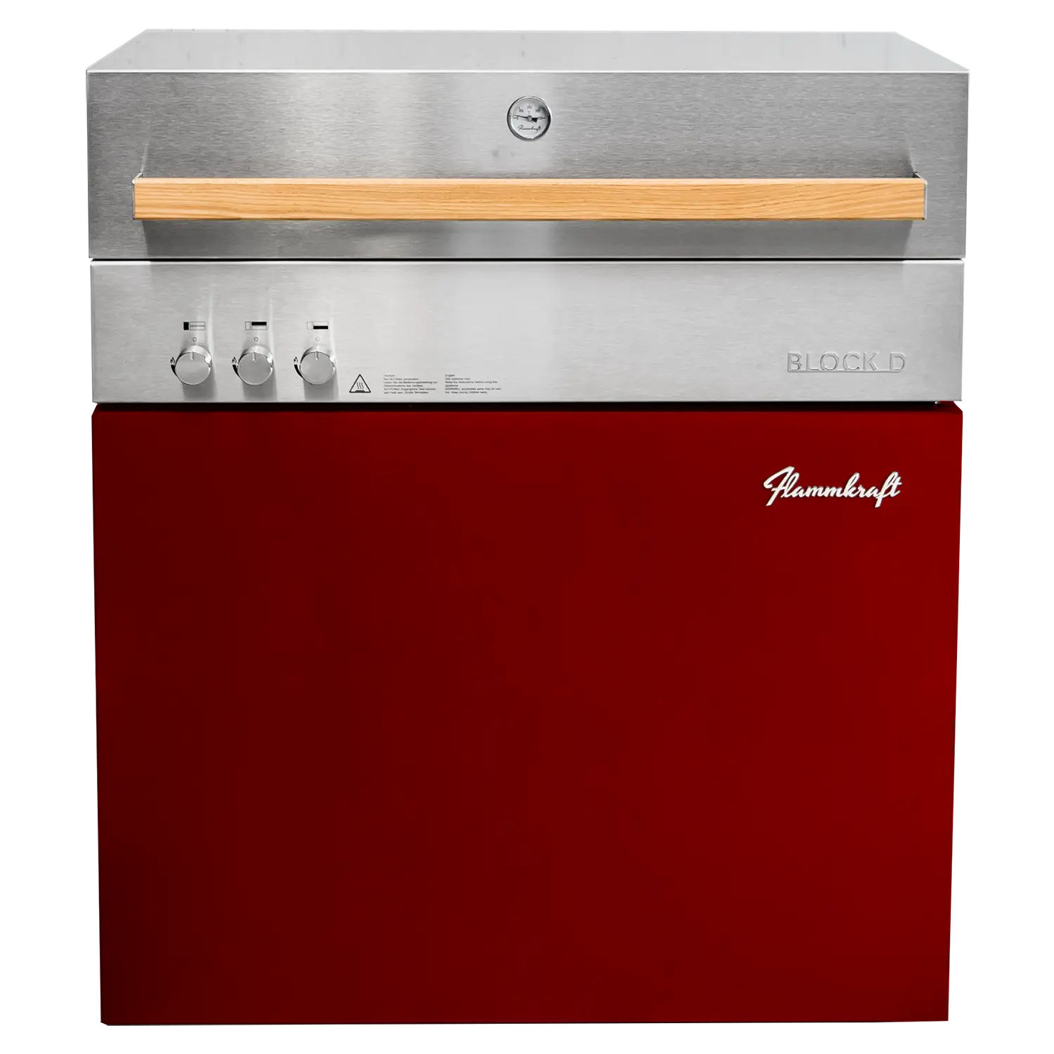 Flammkraft BLOCK D (Gen. 5) Built-in grill