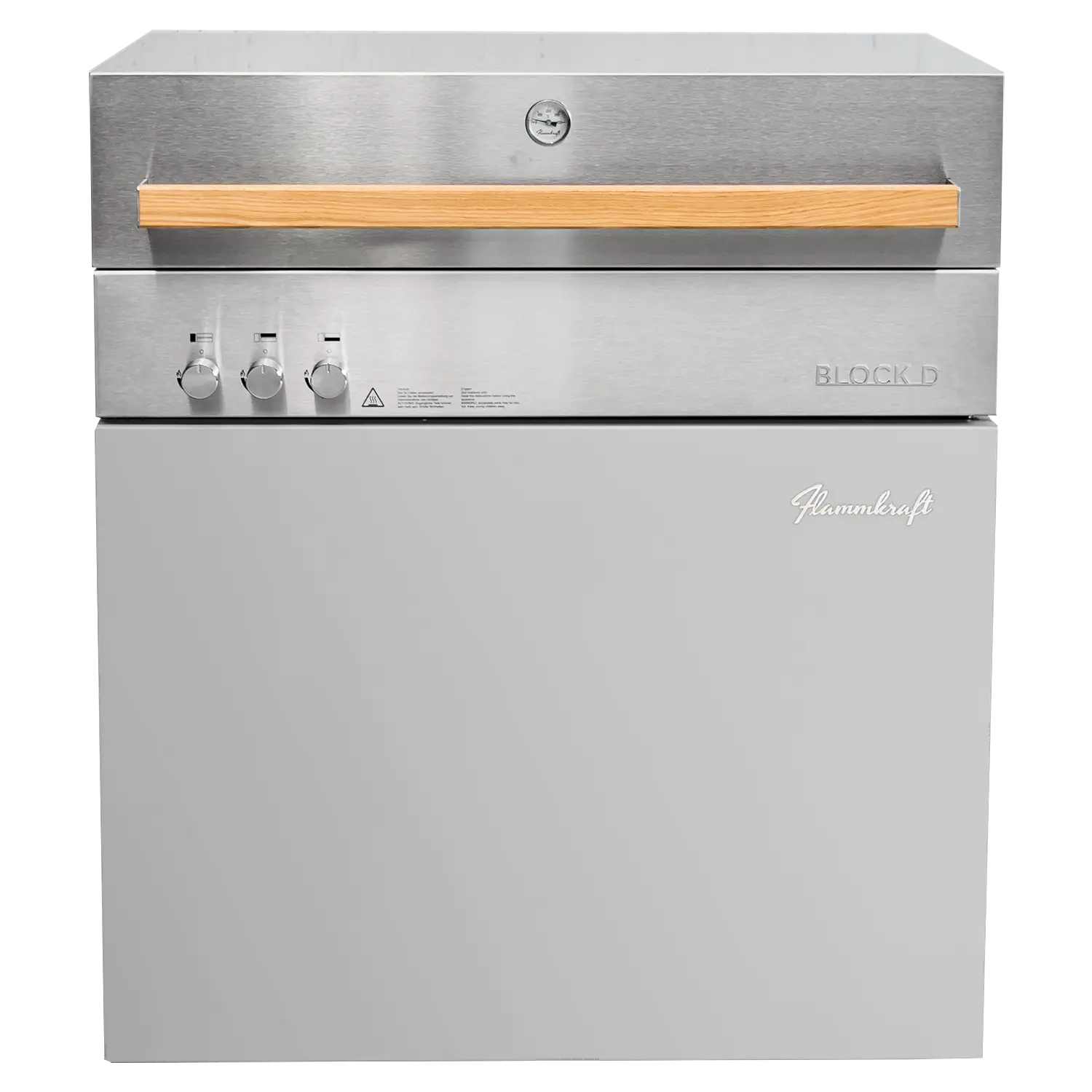 Flammkraft BLOCK D (Gen. 5) Built-in grill
